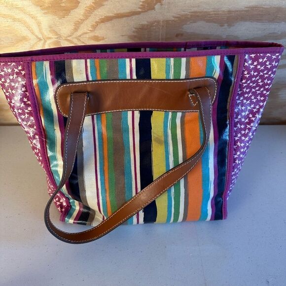 Fossil Colorful Striped  Bag - Picture 4 of 8